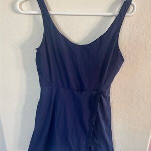 Navy Blue tennis or pickleball Dress with shorts